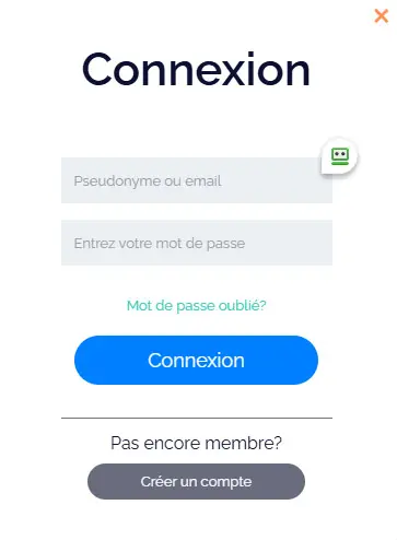 Connexion des membres du casino Joker8